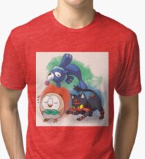 Alolan Starters Tri-blend T-Shirt