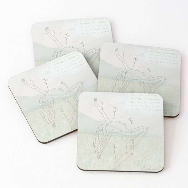 Item preview, Joshua 1:9 designed and sold by yoke-for-glory.