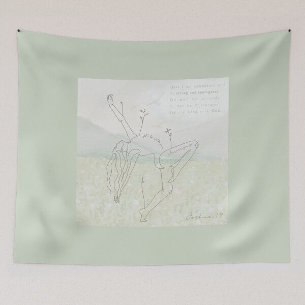 Item preview, Joshua 1:9 designed and sold by yoke-for-glory.