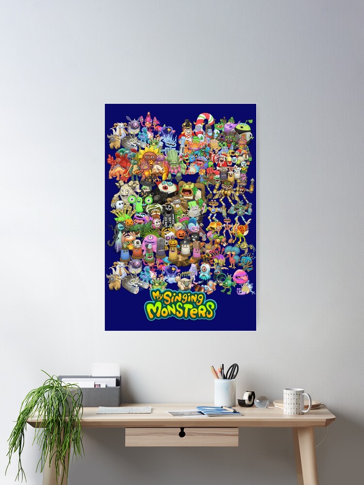 Singing Monsters Group Photo