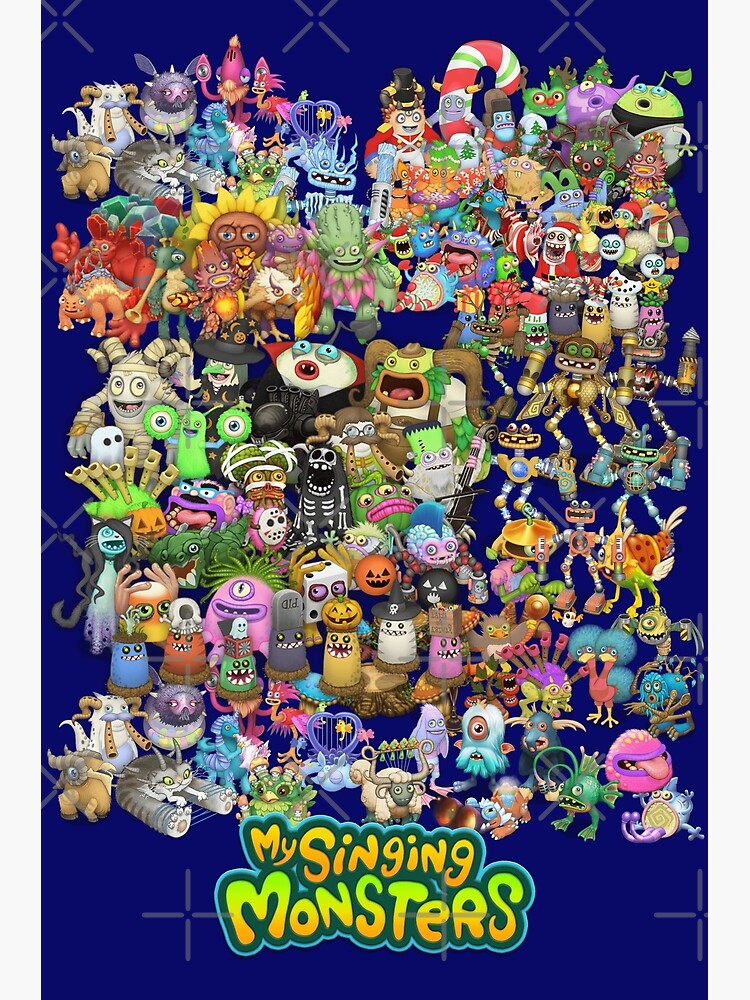 My Singing Monsters Wall Art for Sale | Redbubble