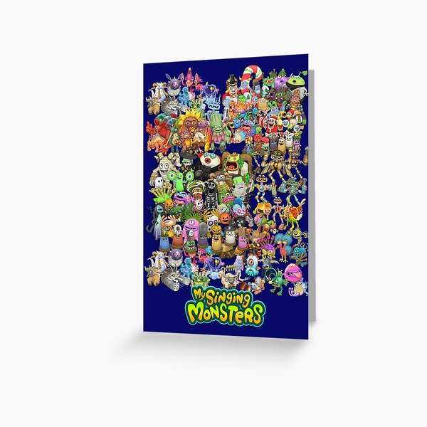 Item preview, Singing Monsters Group Photo designed and sold by TheBullishRhino.