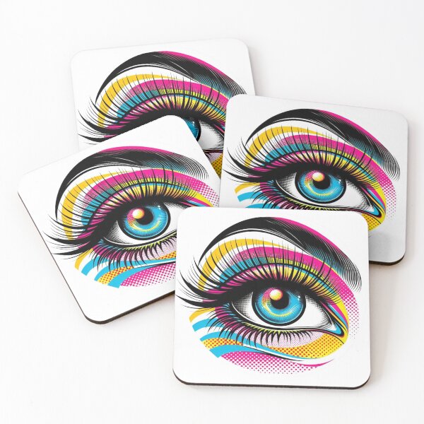 Item preview, Pop-Art Female Eye long eyelashes designed and sold by Blessinger77.