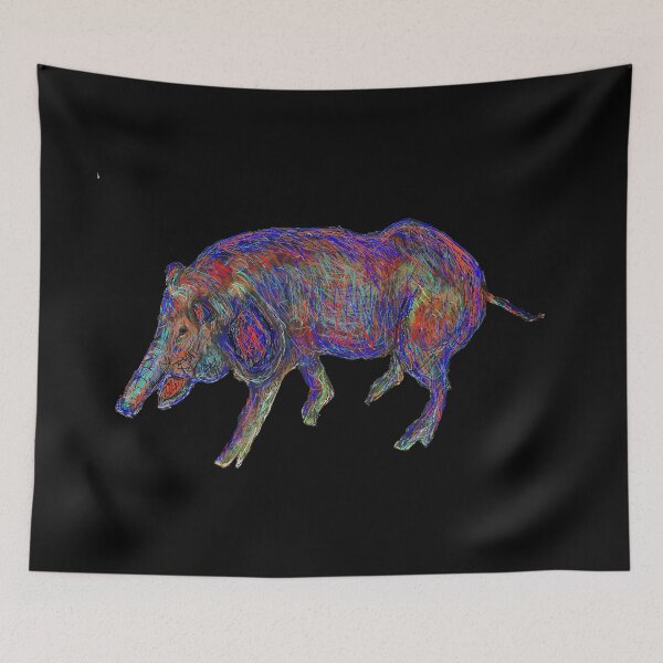 Item preview, Wild boar. Scenic view of Haifa designed and sold by SHARON NAKAR.