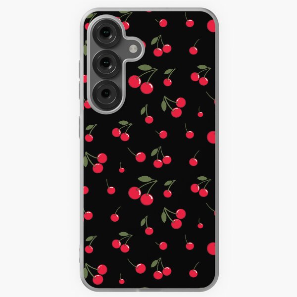 Item preview, I Love Cherries in Black designed and sold by Julie Emmerson.