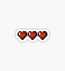 3 hearts ! Sticker