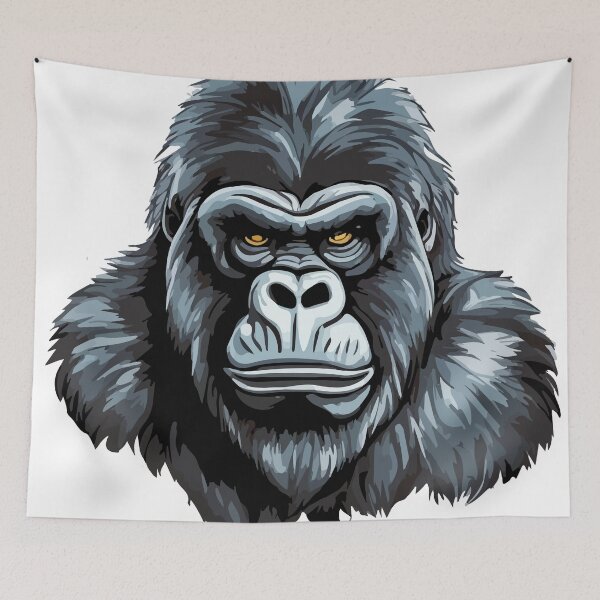 Item preview, Silverback gorilla designed and sold by Grypis.