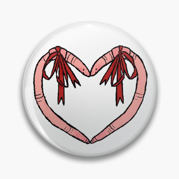 Item preview, 2 worms in love designed and sold by severedghost.