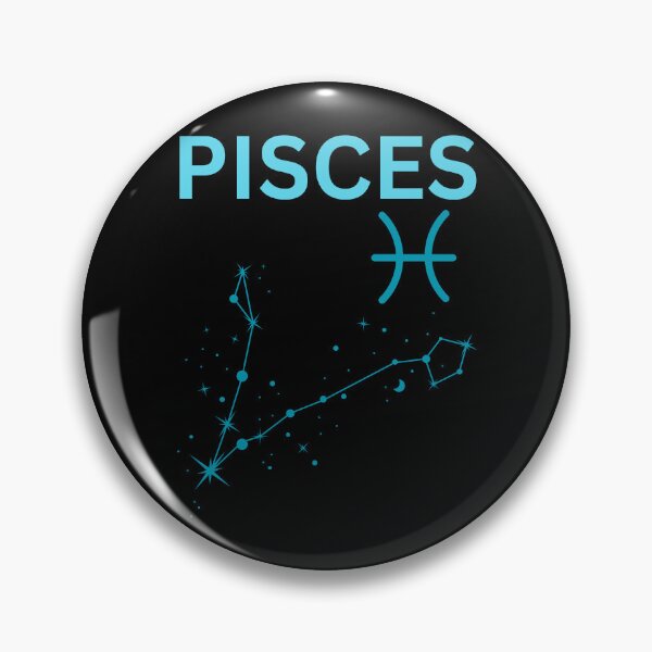 Item preview, Zodiac Inspired Pisces Print / Astrology sign / Pisces Constellation designed and sold by Thehatinthecat.