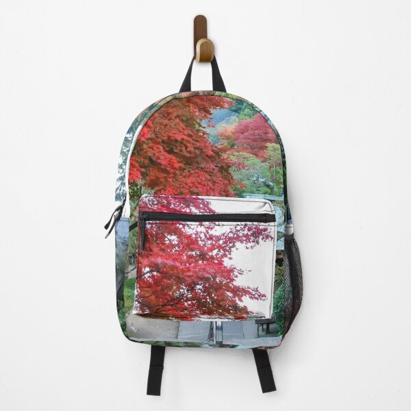 Item preview, Temple 82 - Negoro-ji - Stairs, Main Hall and autumn colors designed and sold by Japaholic.