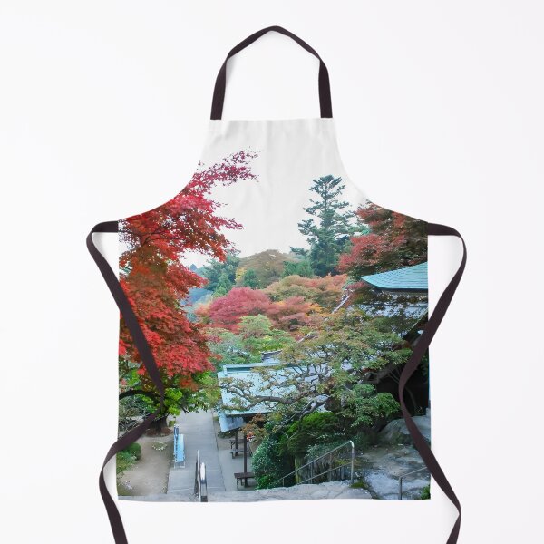Item preview, Temple 82 - Negoro-ji - Stairs, Main Hall and autumn colors designed and sold by Japaholic.