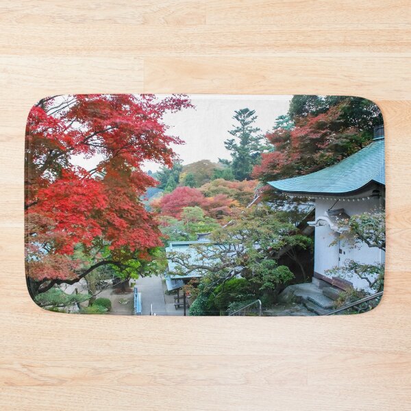 Item preview, Temple 82 - Negoro-ji - Stairs, Main Hall and autumn colors designed and sold by Japaholic.