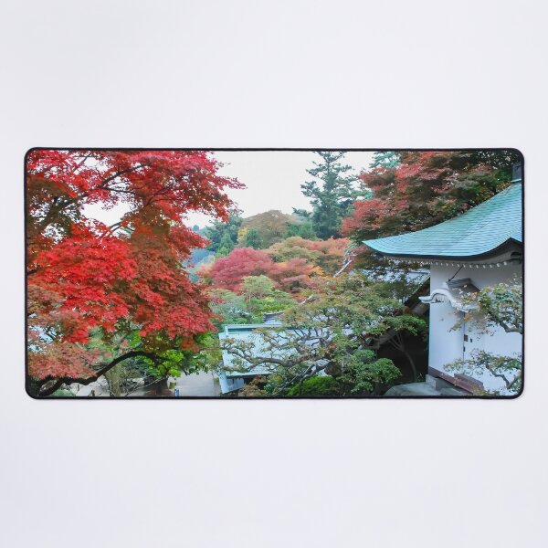 Item preview, Temple 82 - Negoro-ji - Stairs, Main Hall and autumn colors designed and sold by Japaholic.