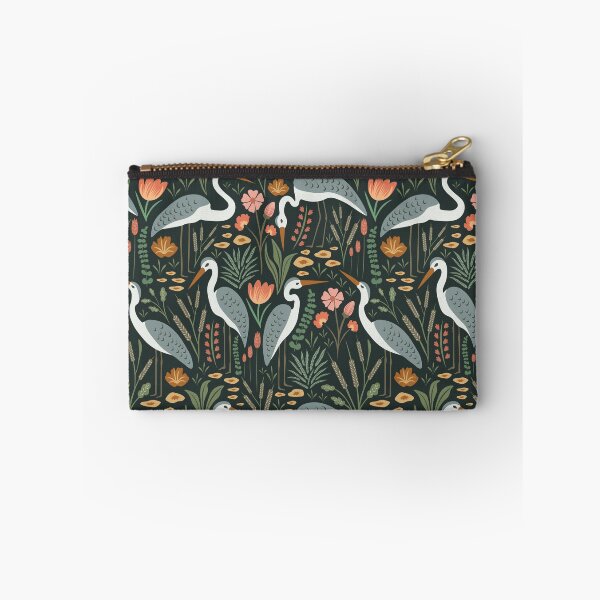 Item preview, Heron and Swamp Plants Lake Side designed and sold by prirajdesigns.
