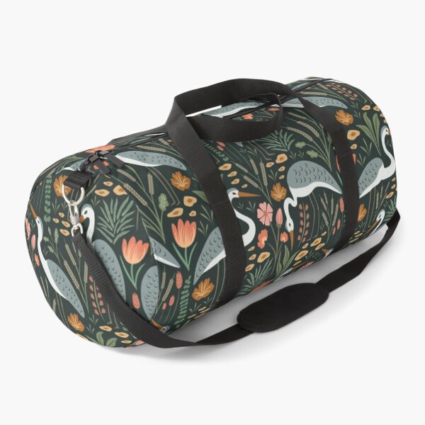 Item preview, Heron and Swamp Plants Lake Side designed and sold by prirajdesigns.