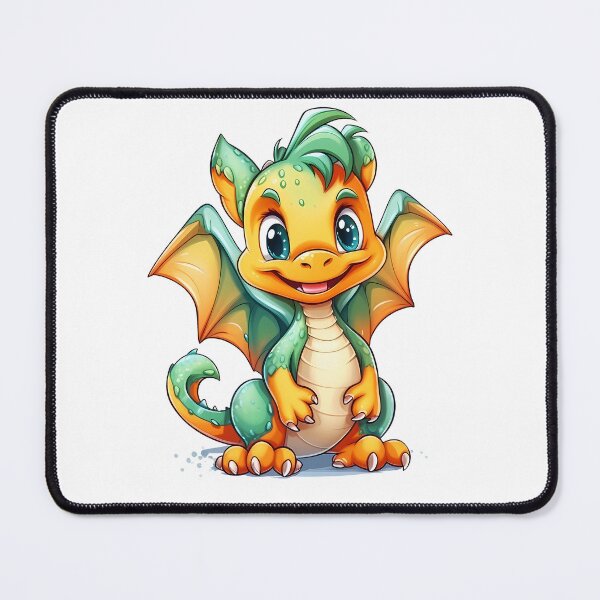 Aperçu de l'œuvre cute baby dragon créée et vendue par ebialonestar.