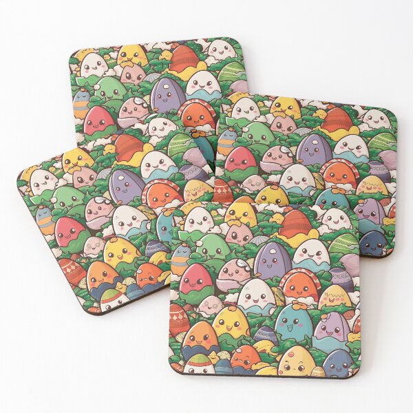 Item preview, Easter Eggs Colorful and Vibrant Ukiyoe Inspired Seamless Pattern designed and sold by Vicky021.