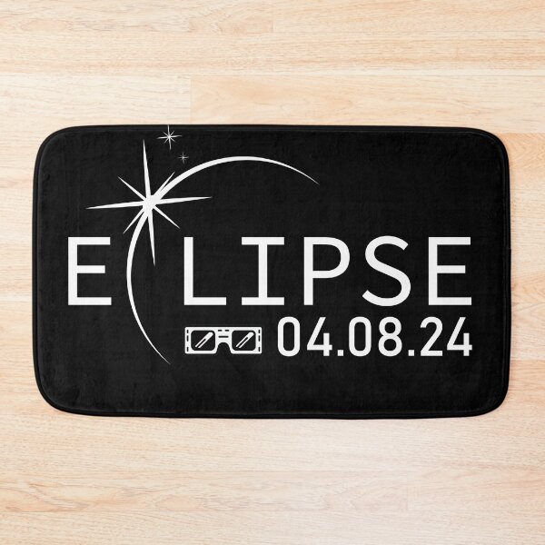 Item preview, Total Solar Eclipse 2024 (white text) designed and sold by perfect-radius.