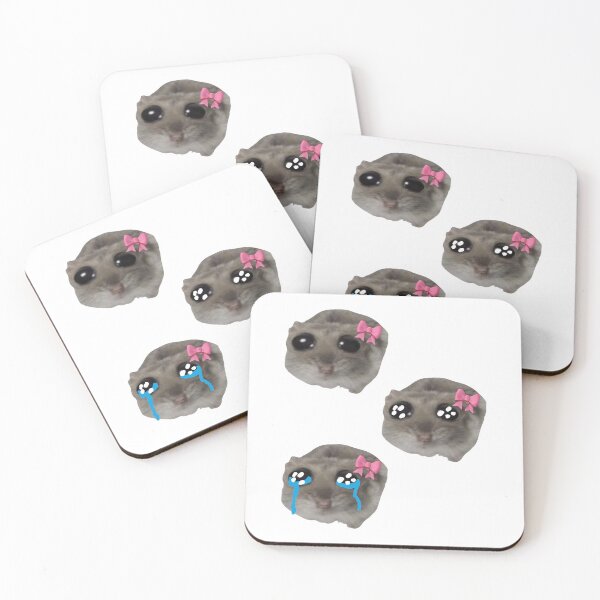 Item preview, Sad Hamster Meme designed and sold by funkyst.