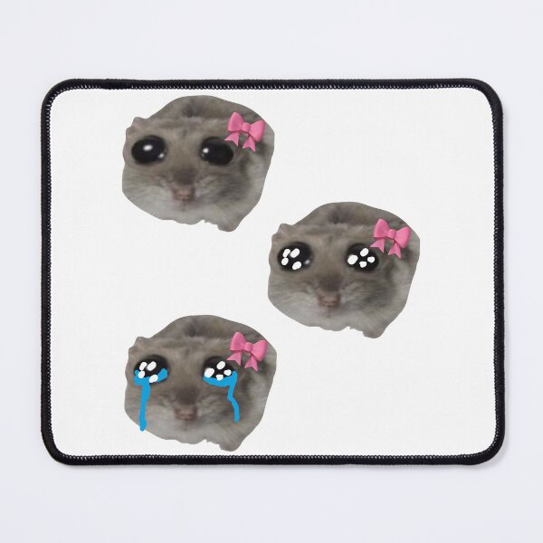 Item preview, Sad Hamster Meme designed and sold by funkyst.