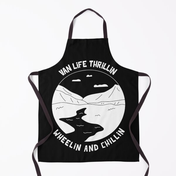 Item preview, Van life thrillin wheelie and chillin  designed and sold by Redlimetshirts.