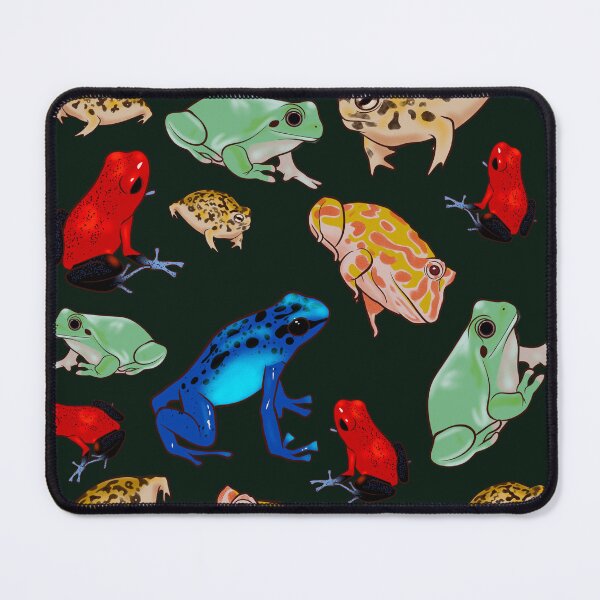 Item preview, Frog Variety Pattern designed and sold by Ann McClellan.