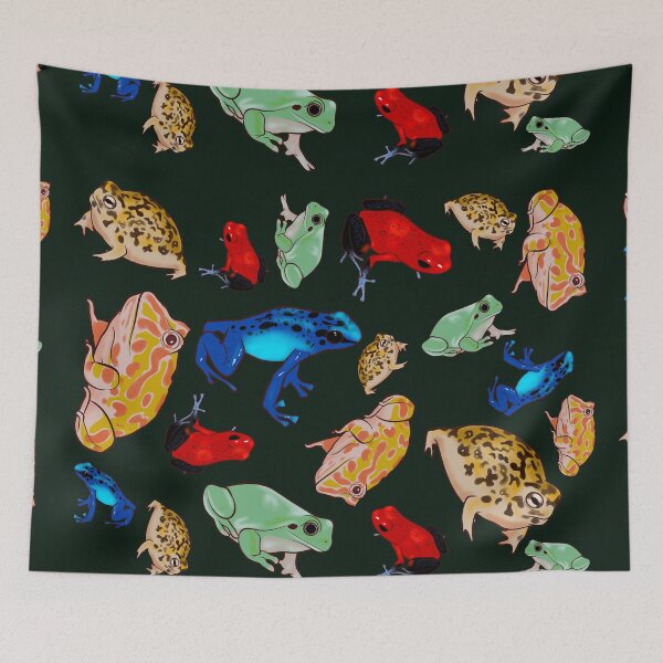 Item preview, Frog Variety Pattern designed and sold by Ann McClellan.