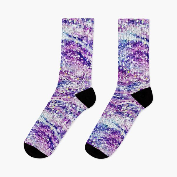 Item preview, Glitter, Sparkle, shimmery Cute and Beautiful Baby Purple and Blue Print designed and sold by RSDigitalPrintDesign.