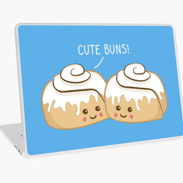 Kawaii Happy Cinnamon Bun Sticker – Stupid Stitch