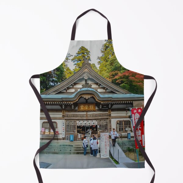 Item preview, Temple 81 - Shiromine-ji - Main Hall & Pilgrims designed and sold by Japaholic.
