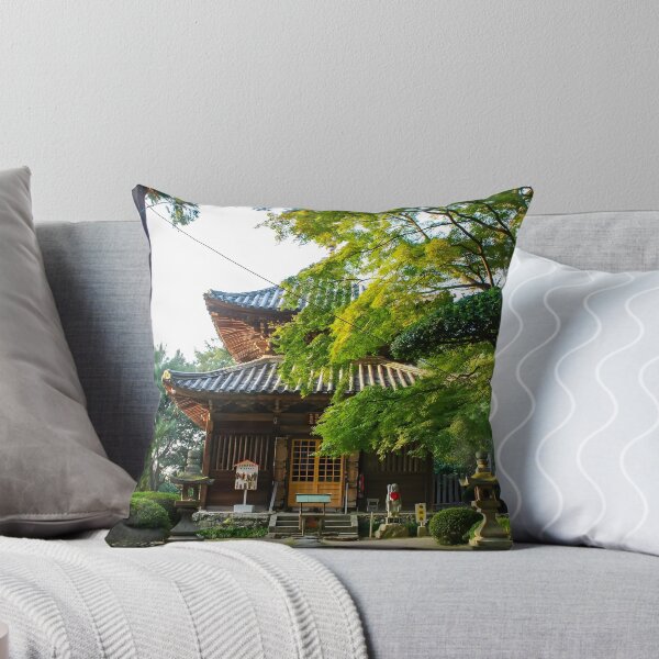 Item preview, Temple 81 - Shiromine-ji - Temple building in the sunlight designed and sold by Japaholic.