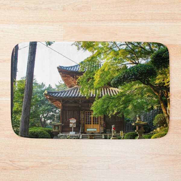 Item preview, Temple 81 - Shiromine-ji - Temple building in the sunlight designed and sold by Japaholic.