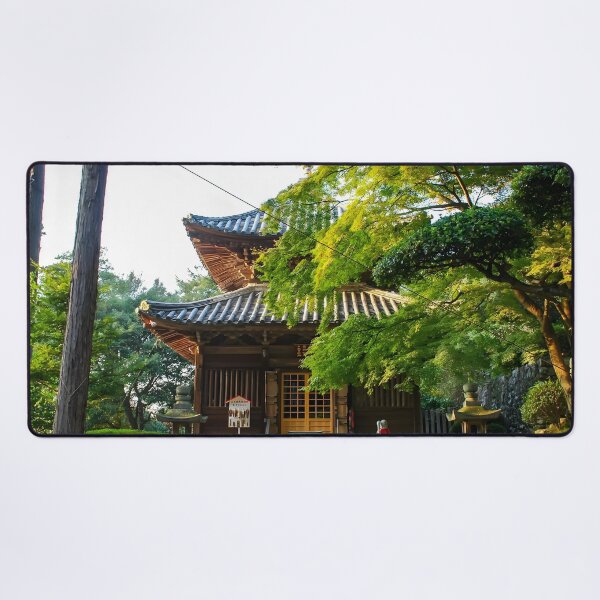 Item preview, Temple 81 - Shiromine-ji - Temple building in the sunlight designed and sold by Japaholic.