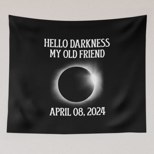 Item preview, Hello Darkness, My Old Friend designed and sold by 87-Aesthetics.