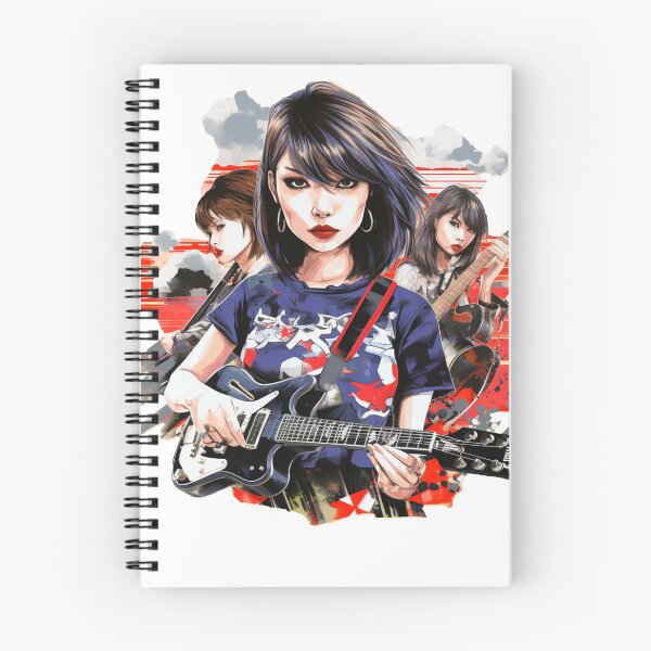 Item preview, Japanese Girl Rock Band Punk Pop Art designed and sold by lunaelizabeth.