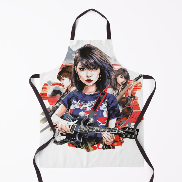Item preview, Japanese Girl Rock Band Punk Pop Art designed and sold by lunaelizabeth.