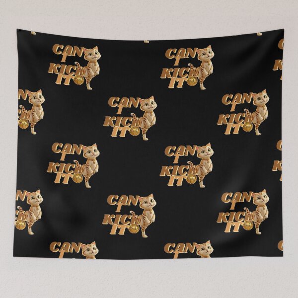 Item preview, can i kick it funny cat  designed and sold by Britonking.