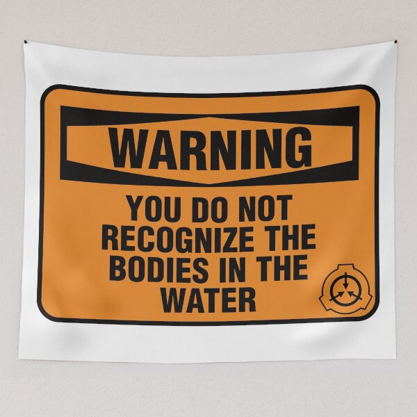 Item preview, SCP Foundation SCP-2316 Warning Sign designed and sold by 1find1.