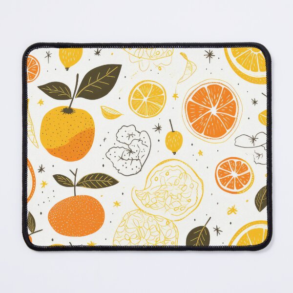 Item preview, Orange Citrus Fruit Pattern designed and sold by emarts.