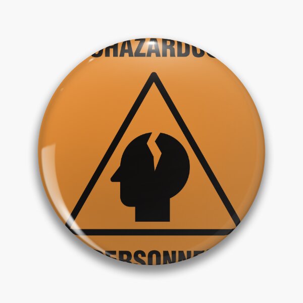 Item preview, SCP Cognitohazard Warning Sign designed and sold by 1find1.