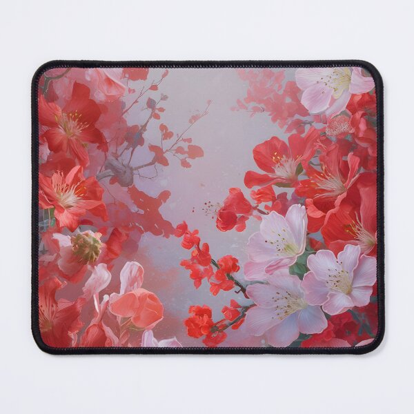 Item preview, red apple blossoms designed and sold by Infinity Elegance.