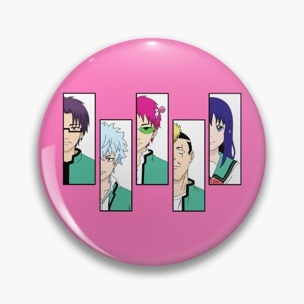 Item preview, saiki k squad colour designed and sold by gummieturtle.