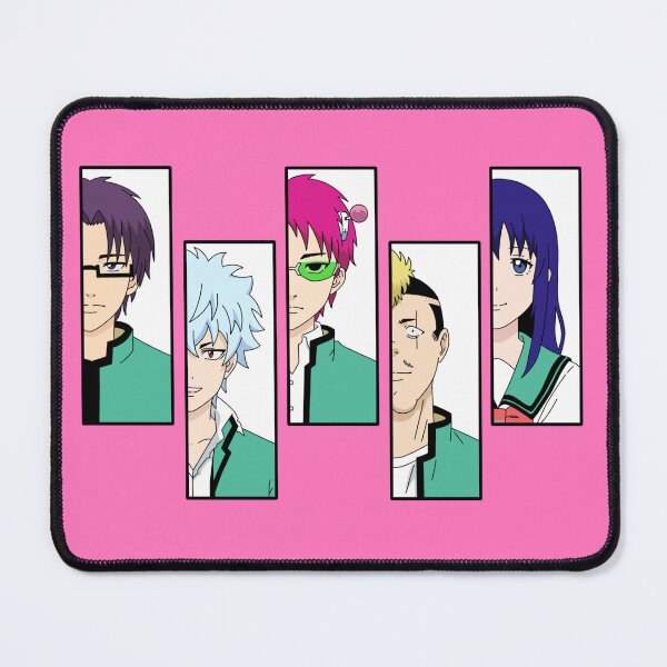 Item preview, saiki k squad colour designed and sold by gummieturtle.