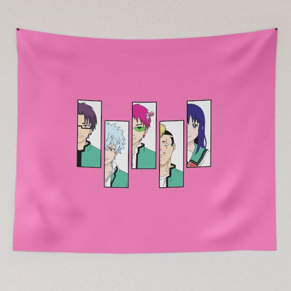 Item preview, saiki k squad colour designed and sold by gummieturtle.