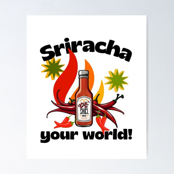 Item preview, Fiery Flavor Frenzy designed and sold by ArchVibe.