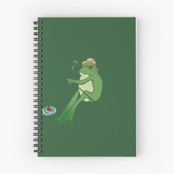 Item preview, frog fishing hole designed and sold by Wanderlust1248.