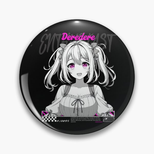 Item preview, Deredere Enthusiast  Aesthetic streetwear lovable anime girl designed and sold by Japatonic Shop.
