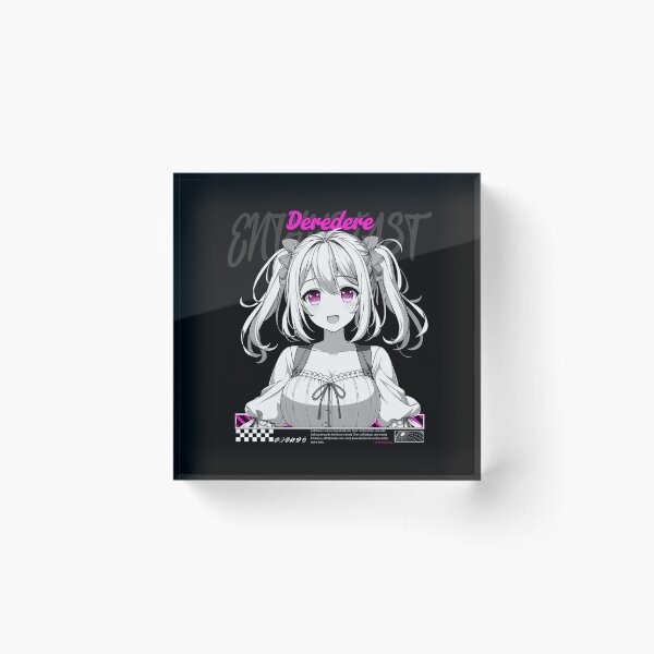Item preview, Deredere Enthusiast  Aesthetic streetwear lovable anime girl designed and sold by Japatonic Shop.
