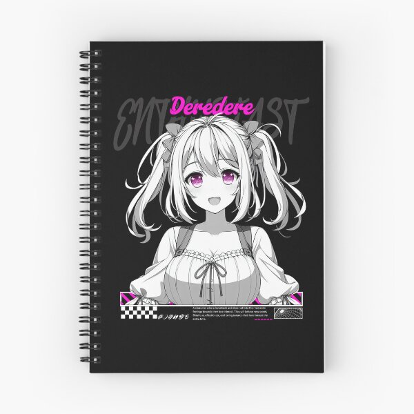 Item preview, Deredere Enthusiast  Aesthetic streetwear lovable anime girl designed and sold by Japatonic Shop.
