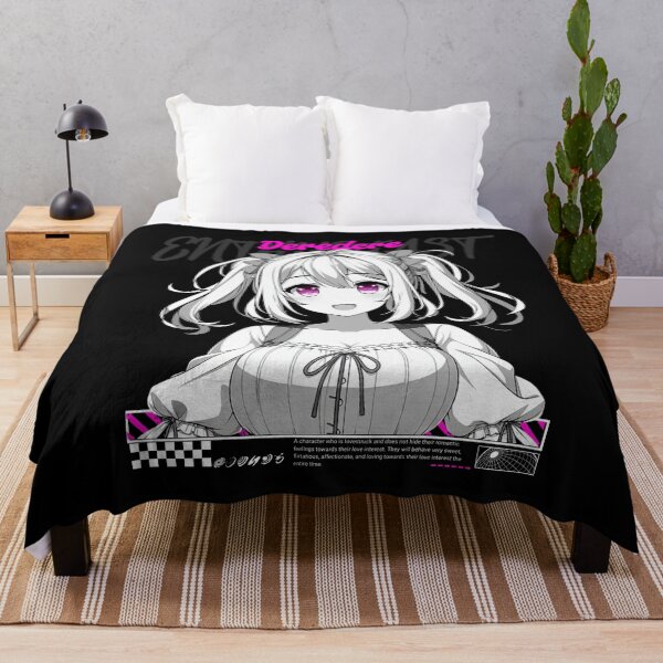Item preview, Deredere Enthusiast  Aesthetic streetwear lovable anime girl designed and sold by Japatonic Shop.